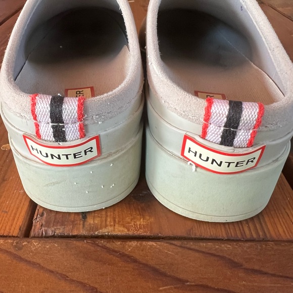 Hunter White Slip-On Rain Clog - Picture 5 of 6